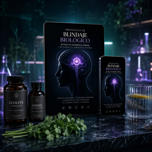PROTOCOLO DE BLINDAJE BIOLÓGICO Detox de Metales y Flúor: El Camino Hacia la Soberanía Física
