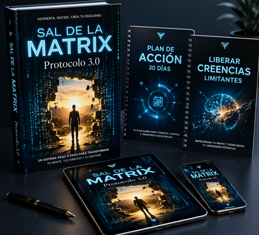 SAL DE LA MATRIX MENTAL Y FINANCIERA EN 30 DÍAS El Protocolo de Desconexión 3.0 para Recuperar tu Soberanía Total